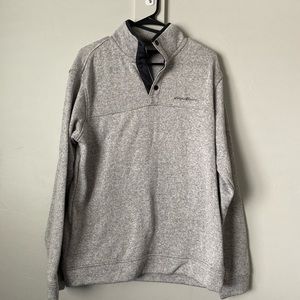 Men’s grey Eddie Bauer pullover